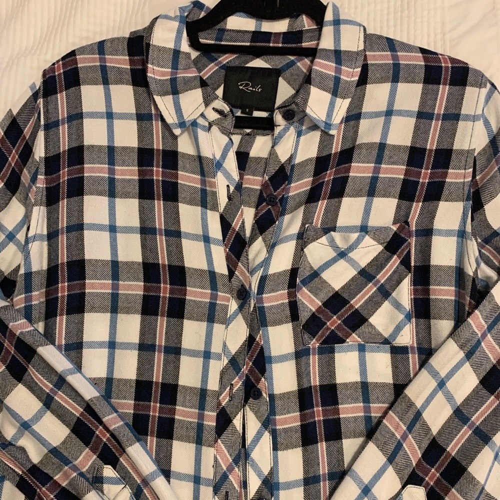 Rails plaid long sleeve shirt - Picture 5 of 7